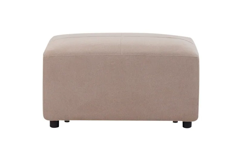 4-sitssoffa Beliani Kohlo Beige/svart, Högervänd Taupe Right-faced - Beige - Møbler - Sofaer - Sofagrupper