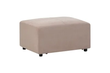 4-sitssoffa Beliani Kohlo Beige/svart, Högervänd Taupe Right-faced - Beige - Møbler - Sofaer - Sofagrupper