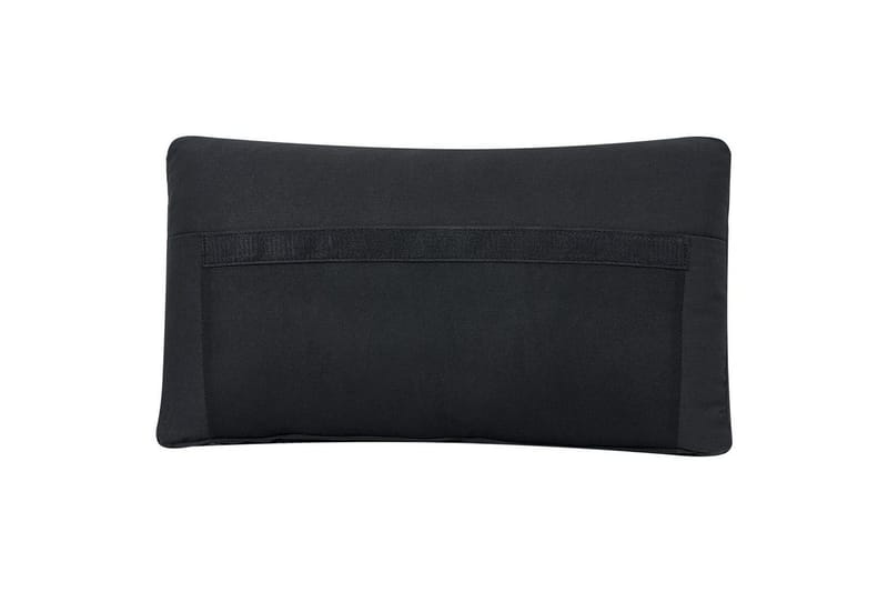 5-sits Hörnsoffa Beliani Unstad Beige/svart, Högervänd, Polyester Black - Møbler - Sofaer - Modulsofaer - Komplett modulsofa