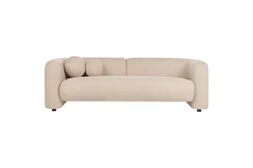 5-sits Soffgrupp Beliani Leiren Beige Beige - Møbler - Sofaer - Sofagrupper