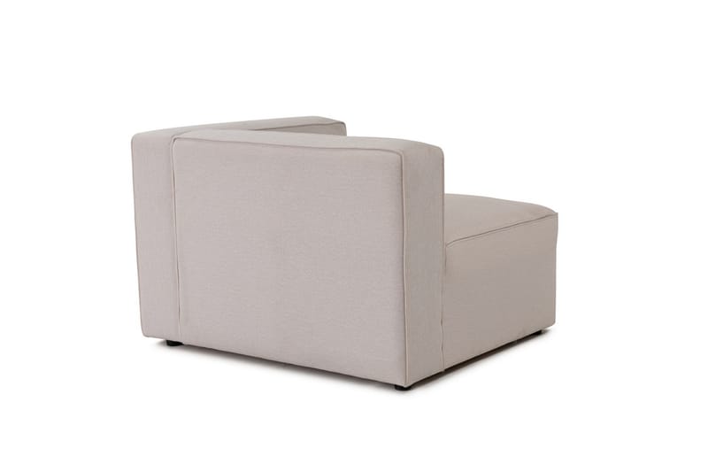 Abbas 4-seters Sofa med Divan - Ecru - Møbler - Sofaer - Sofa med sjeselong