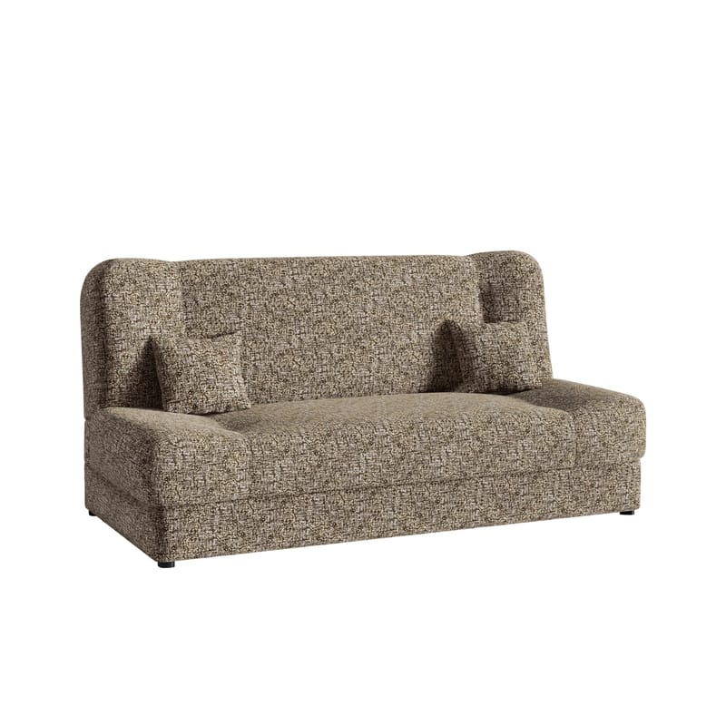 Abron 3-seters sovesofa med oppbevaring - beige - Møbler - Sofaer - Sovesofaer