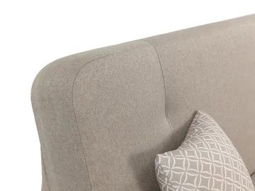 Abron 3-seters sovesofa med oppbevaring - beige - Møbler - Sofaer - Sovesofaer