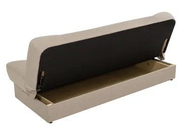 Abron 3-seters sovesofa med oppbevaring - beige - Møbler - Sofaer - Sovesofaer