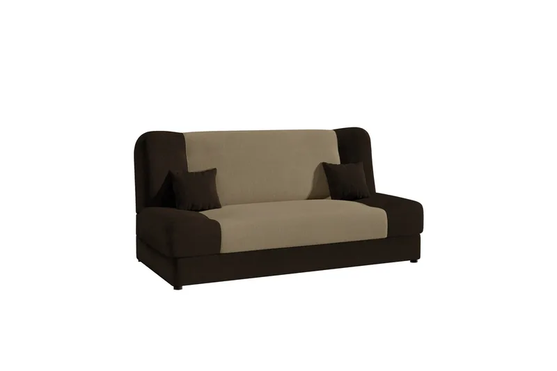 Abron Sofa 3-seter, Brun/Beige