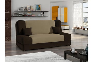 Abron Sofa 3-seter - Brun/Beige - Møbler - Sofaer - Sovesofaer