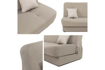 Abron Sofa 3-seter - Grå/Beige - Møbler - Sofaer - Sovesofaer