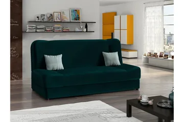 Abron Sofa 3-seter - Turkis/Flerfarget - Møbler - Sofaer - Sovesofaer