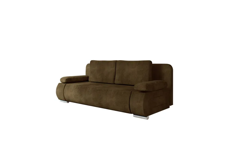 Adelma Sofa 3-seter, Brun