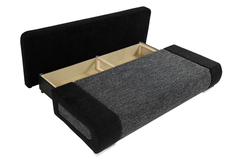 Adelma Sofa 3-seter - Brun - Møbler - Sofaer - Fløyel sofaer