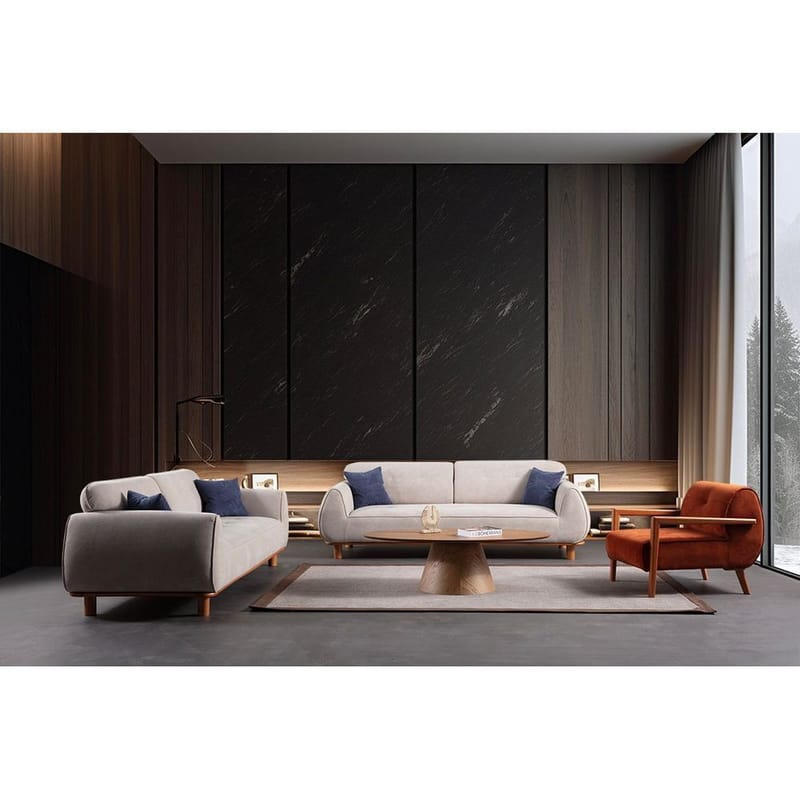 Adesis 3-seters sofa - Offwhite - Møbler - Sofaer - Sofa 3 seter