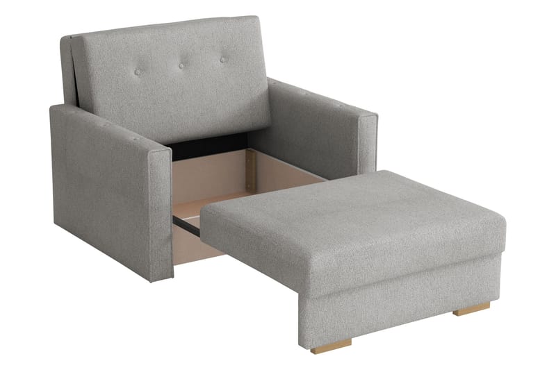 Ajiz Sovesofa 2-seter i Bouclé - Beige - Møbler - Sofaer - Sovesofaer