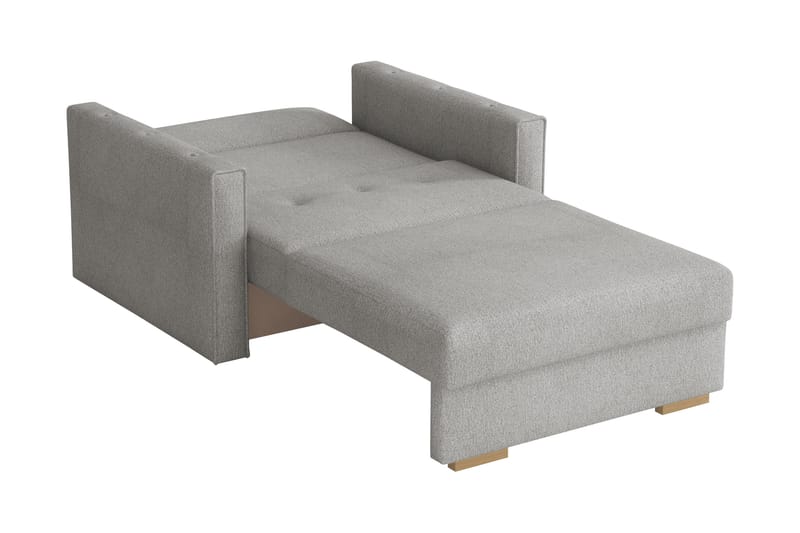 Ajiz Sovesofa 2-seter i Bouclé - Beige - Møbler - Sofaer - Sovesofaer