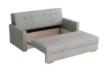 Ajiz Sovesofa 3-seter i Bouclé - Beige - Møbler - Sofaer - Sovesofaer