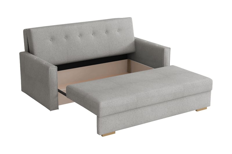 Ajiz Sovesofa 3-seter i Bouclé - Beige - Møbler - Sofaer - Sovesofaer