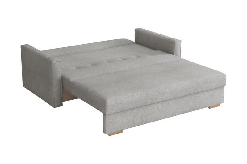Ajiz Sovesofa 3-seter i Bouclé - Beige - Møbler - Sofaer - Sovesofaer
