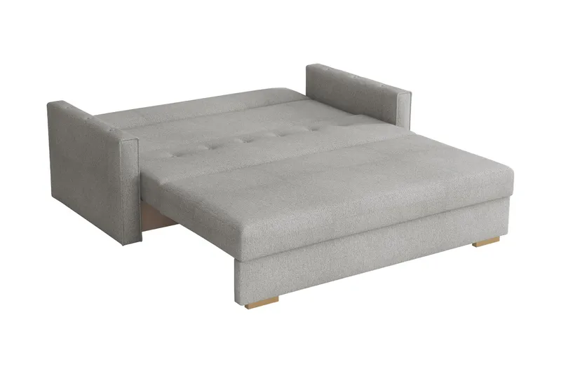 Ajiz Sovesofa 3-seter i Bouclé - Beige - Møbler - Sofaer - Sovesofaer