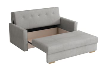 Ajiz Sovesofa 3-seter i Bouclé - Grønn - Møbler - Sofaer - Sovesofaer