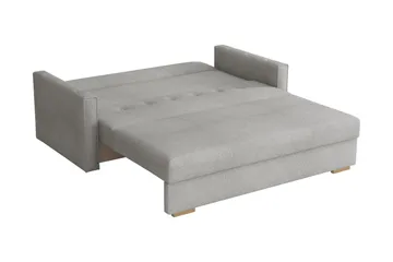 Ajiz Sovesofa 3-seter i Bouclé - Hvit - Møbler - Sofaer - Sovesofaer