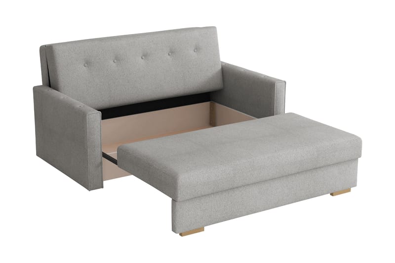 Ajiz Sovesofa 3-seter i Bouclé - Rosa - Møbler - Sofaer - Sovesofaer