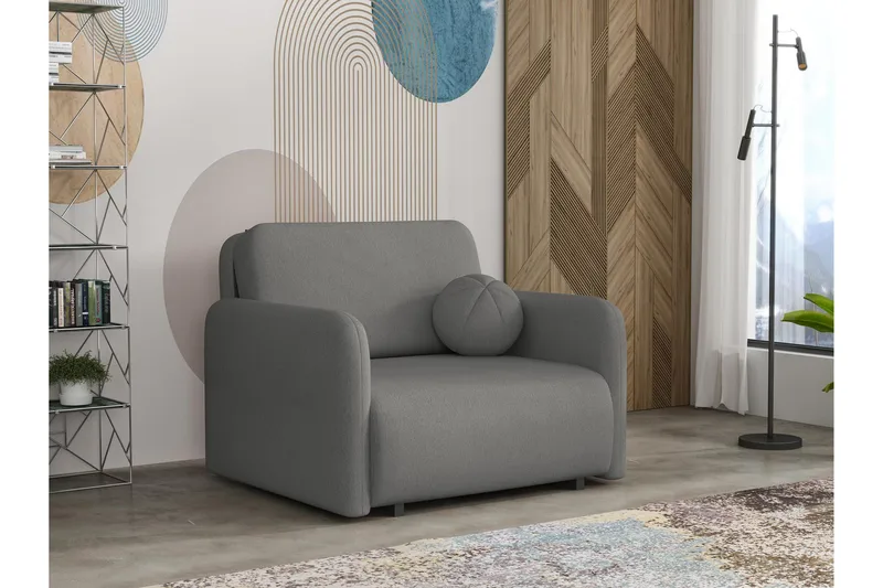 Ajmeri Sovesofa 2-seter - Grå - Møbler - Sofaer - Sovesofaer