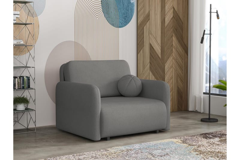 Ajmeri Sovesofa 2-seter - Grå - Møbler - Sofaer - Sovesofaer