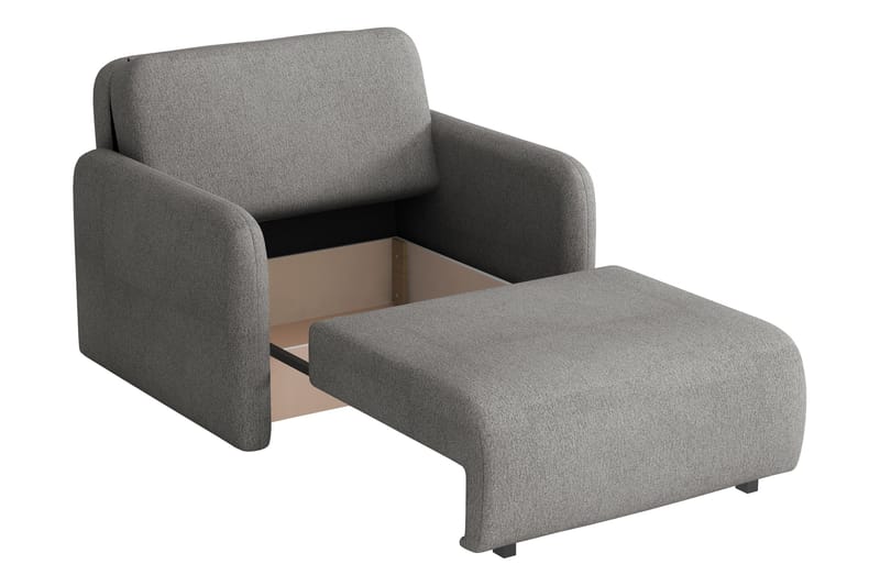 Ajmeri Sovesofa 2-seter i Bouclé - Rosa - Møbler - Sofaer - Sovesofaer