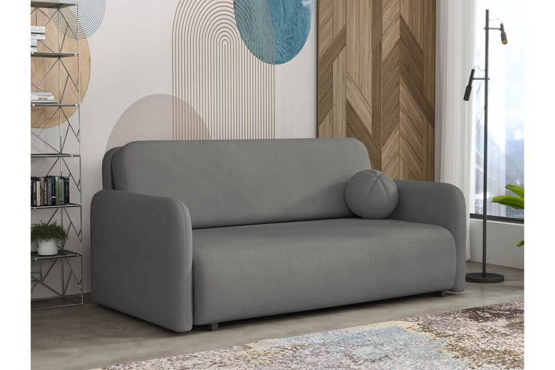 Ajmeri Sovesofa 3-seter - Grå - Møbler - Sofaer - Sovesofaer