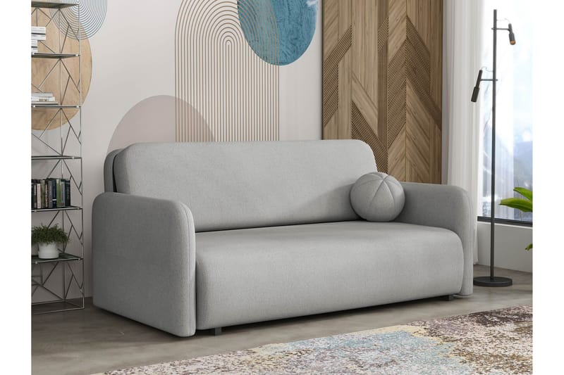 Ajmeri Sovesofa 3-seter - Grå - Møbler - Sofaer - Sovesofaer