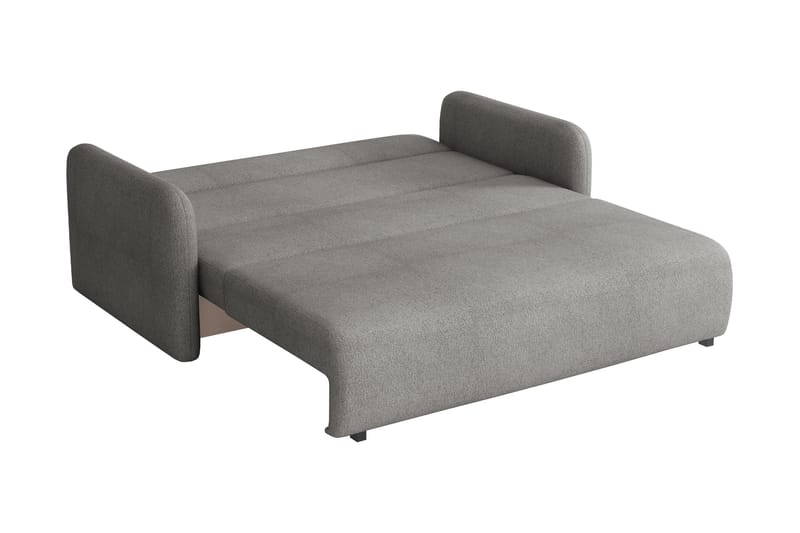 Ajmeri Sovesofa 3-seter i Bouclé - Grå - Møbler - Sofaer - Sovesofaer