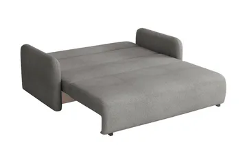 Ajmeri Sovesofa 3-seter i Plysj - Gul - Møbler - Sofaer - Sovesofaer