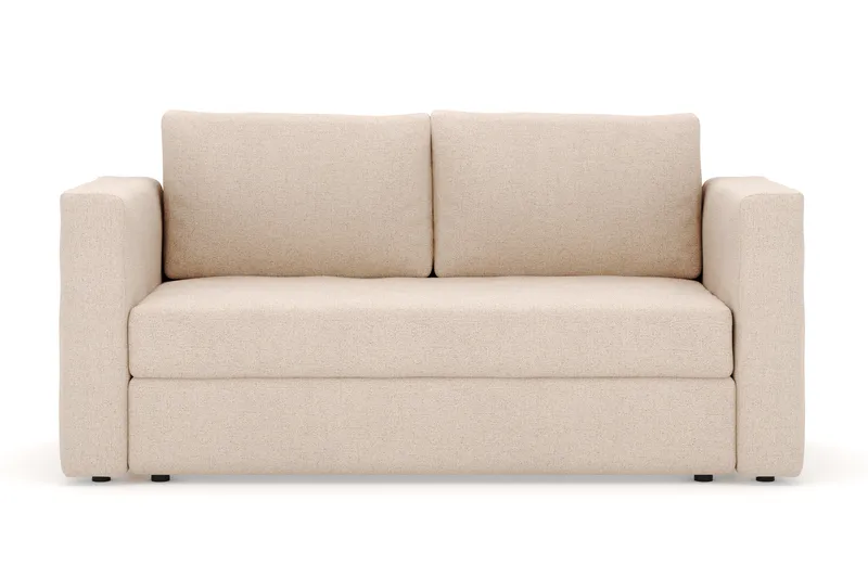 Alnaryd 2-3seters Sofa med Nedfellbar Armlene, Beige