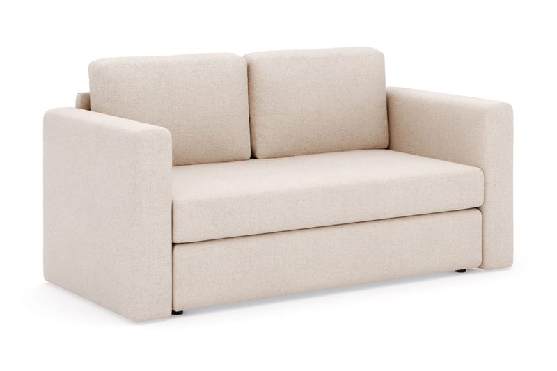 Alnaryd 2-3seters Sofa med Nedfellbar Armlene - Beige - Møbler - Sofaer - 2 seter sofa