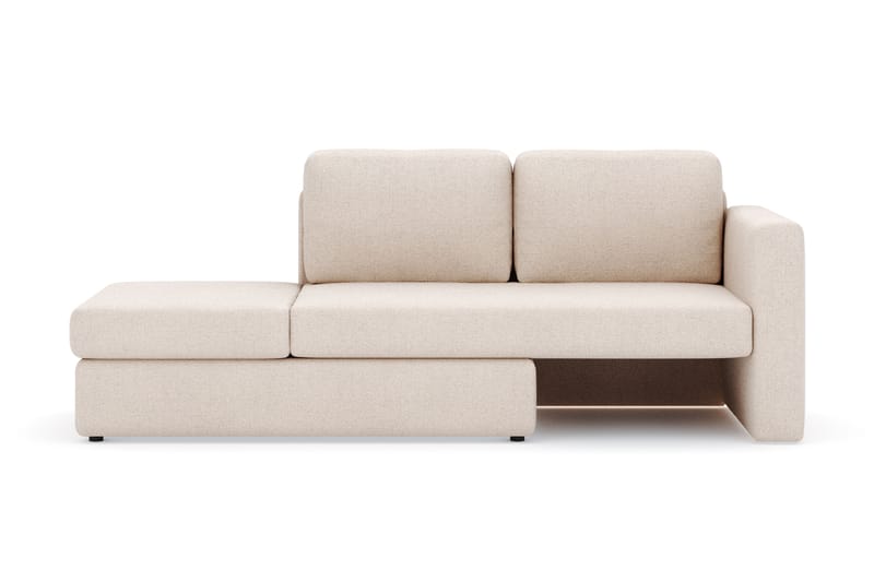 Alnaryd 2-3seters Sofa med Nedfellbar Armlene - Beige - Møbler - Sofaer - 2 seter sofa