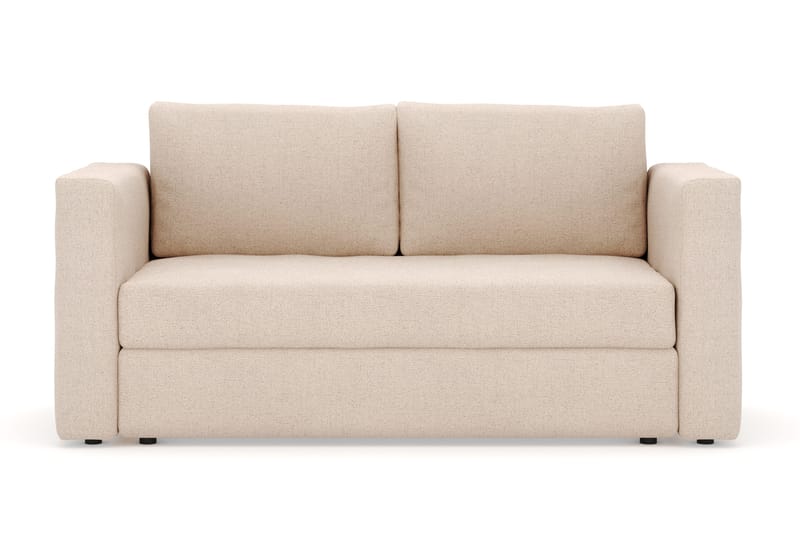 Alnaryd 2-3seters Sofa med Nedfellbar Armlene - Beige - Møbler - Sofaer - 2 seter sofa