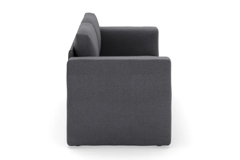 Alnaryd 2-3seters Sofa med Nedfellbar Armlene, Grå