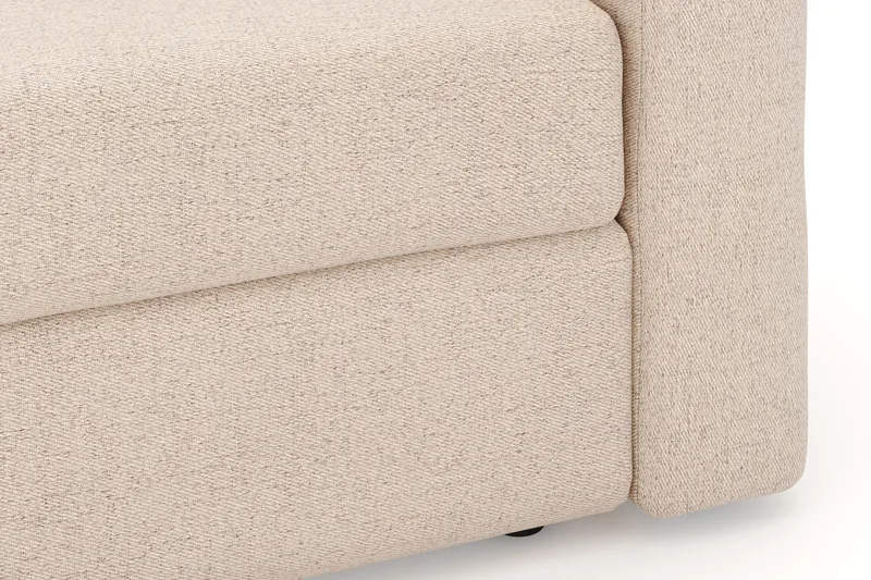 Alnaryd 2-3seters Sovesofa med Nedfellbar Armlene - Beige - Møbler - Sofaer - Sovesofaer