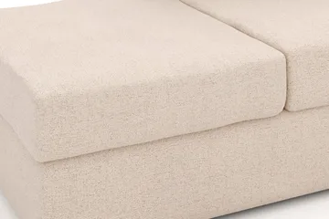 Alnaryd 2-3seters Sovesofa med Nedfellbar Armlene - Beige - Møbler - Sofaer - Sovesofaer