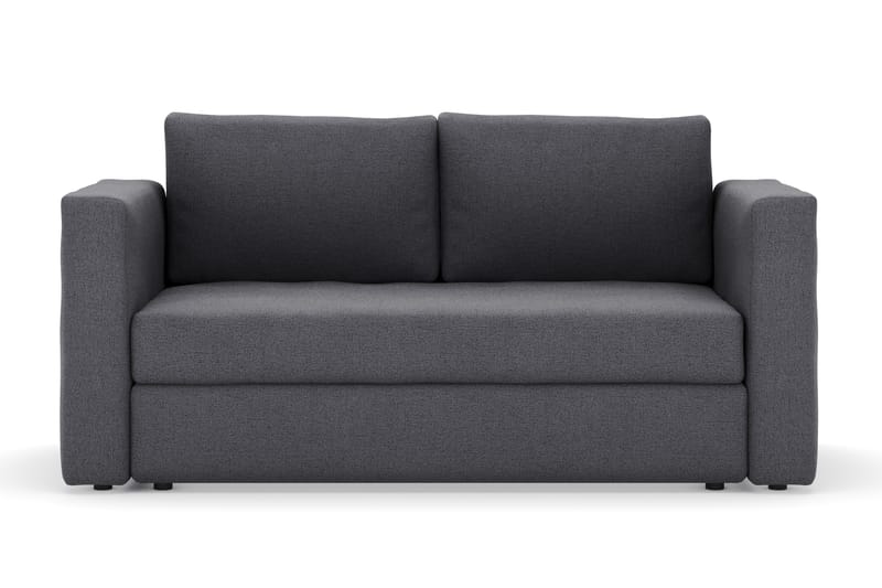Alnaryd 2-3seters Sovesofa med Nedfellbar Armlene - Grå - Møbler - Sofaer - Sovesofaer