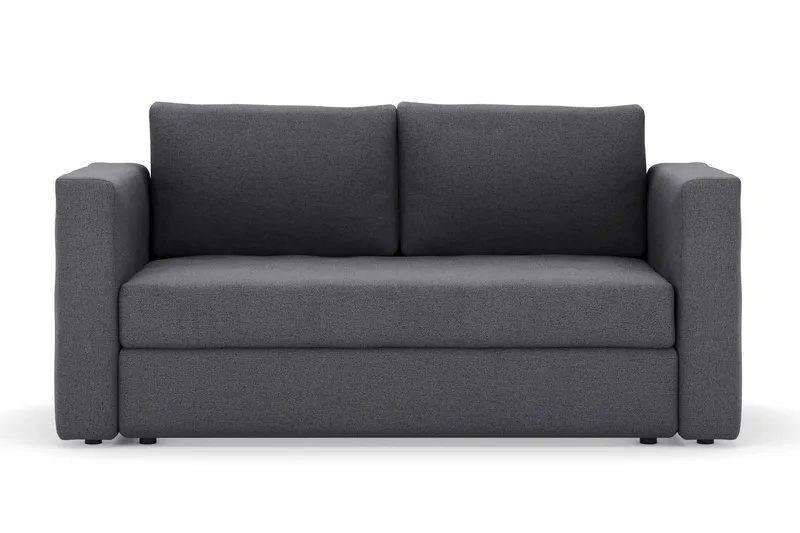 Alnaryd 2-3seters Sovesofa med Nedfellbar Armlene - Grå - Møbler - Sofaer - Sovesofaer