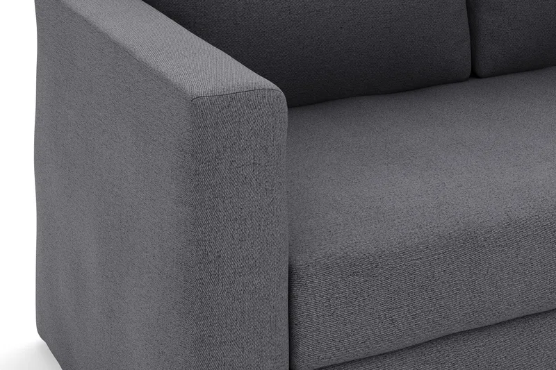 Alnaryd 2-3seters Sovesofa med Nedfellbar Armlene - Grå - Møbler - Sofaer - Sovesofaer