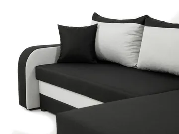 Alvared 3-seter Venstrevendt L-formet Sofa med Sjeselong med Oppbevaring i Bouclé - Beige - Møbler - Sofaer - Sofa med sjeselong