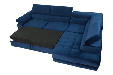 Amshyttan Sofa med Sjeselong 3-seter - Lys grå - Møbler - Sofaer - Sofa med sjeselong - 3 seters sofa med divan