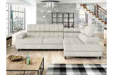 Amshyttan Sovesofa Med Sjeselong 3-Seter