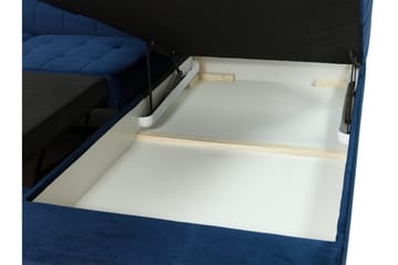 Amshyttan Sovesofa Med Sjeselong 3-Seter - Oransje - Møbler - Sofaer - Sovesofaer