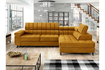 Amshyttan Sovesofa Med Sjeselong 3-Seter