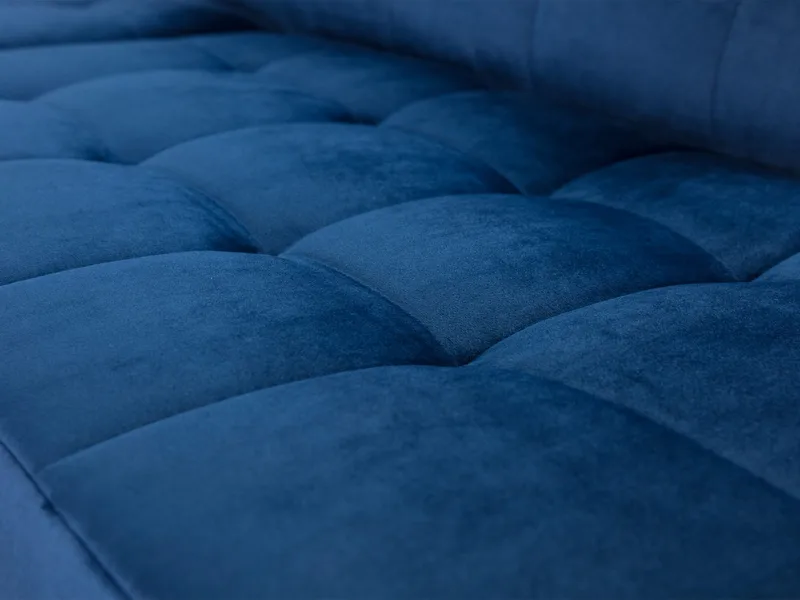 Amshyttan Sovesofa med sjeselong 4-seter - Blå - Møbler - Sofaer - Sovesofaer