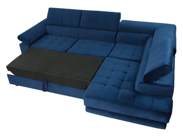 Amshyttan Sovesofa med sjeselong 4-seter - Grønn - Møbler - Sofaer - Sovesofaer