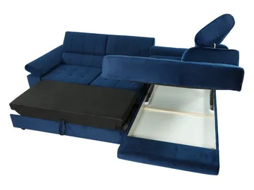Amshyttan Sovesofa med sjeselong 4-seter - Grønn - Møbler - Sofaer - Sovesofaer