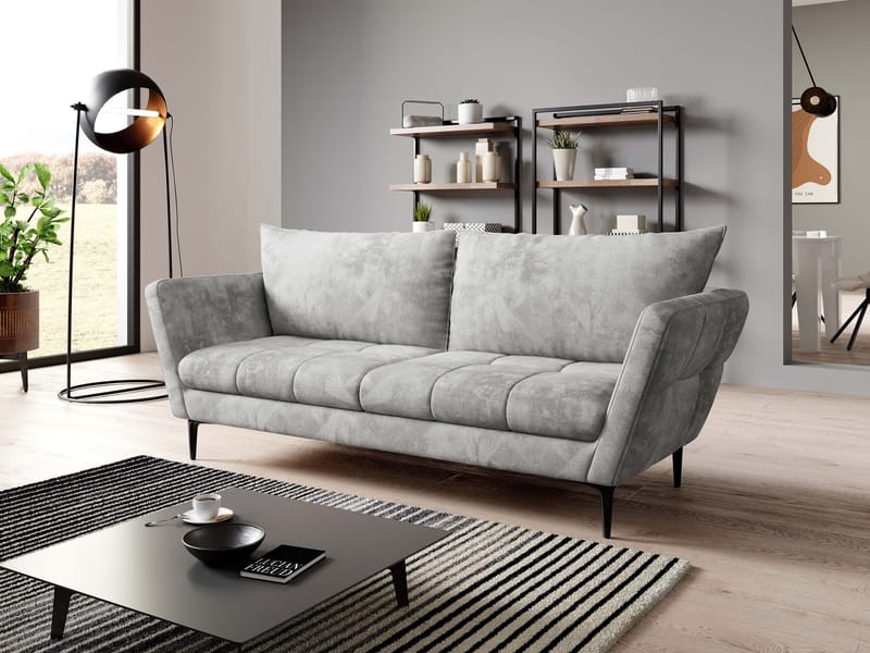 Ancienne 3-seters sofa - grå - Møbler - Sofaer - 2 seter sofa